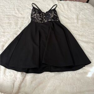 My Michelle Black Lace Dress
